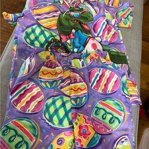Dinosaur Egg Print Kids- Purple